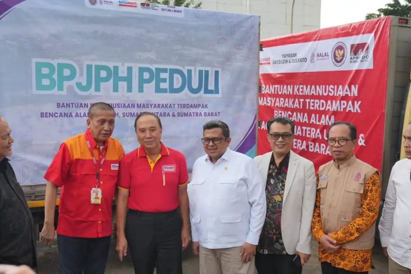 BPJPH Berikan Bantuan untuk Wilayah Terdampak Bencana di Sumatra