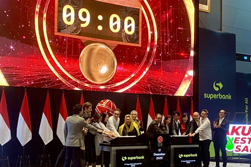 Superbank Raih ARA, Melonjak 24,41 Persen Jadi Rp790
