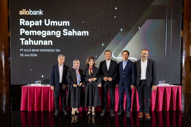 Allo Bank Salurkan Dividen Tunai Sebesar Rp286,97 Miliar